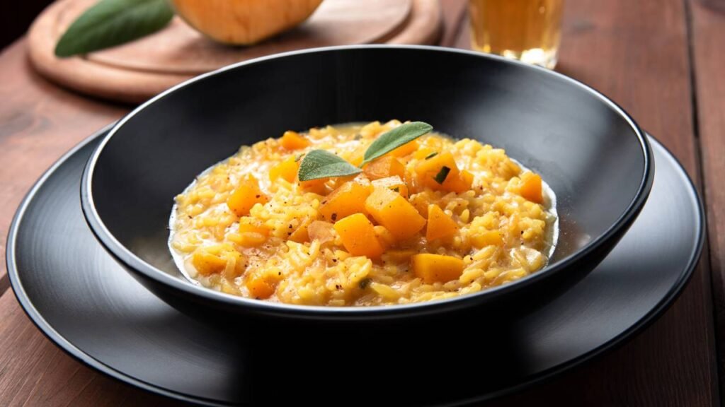 Risoto de abóbora com manteiga - Créditos: depositphotos.com / marmo81