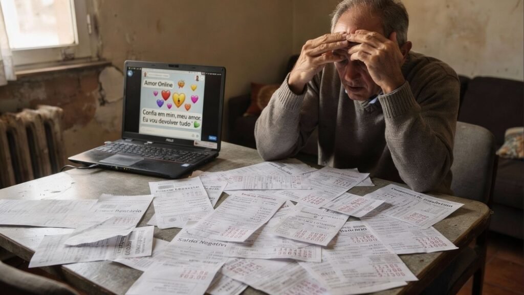 Aposentado perde R$ 1 milhão em golpe do falso amor e revela detalhes chocantes para alertar outras vítimas