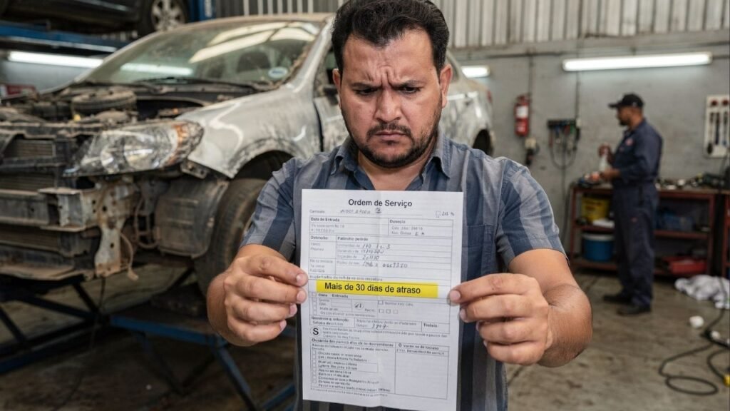 Justiça decide que esperar mais de 30 dias por conserto é ilegal e oficina pode ser obrigada a pagar por danos morais