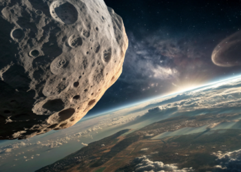 Asteroide do tamanho de um prédio pode atingir a Lua em 6 anos: impacto criaria clarão tão brilhante quanto Vênus