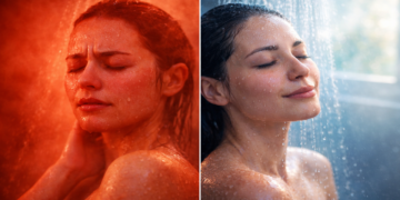 Água quente no chuveiro? Veja como esse costume causa efeito rebote e aumenta a oleosidade