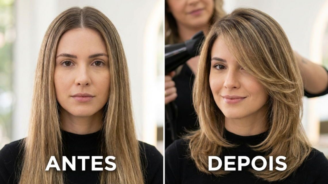 Quer afinar o rosto sem cirurgia? Cortes e cores diferentes de cabelo ...