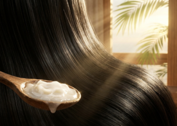 O segredo do óleo de coco no cabelo, como recuperar pontas espigadas e devolver brilho já na primeira aplicação