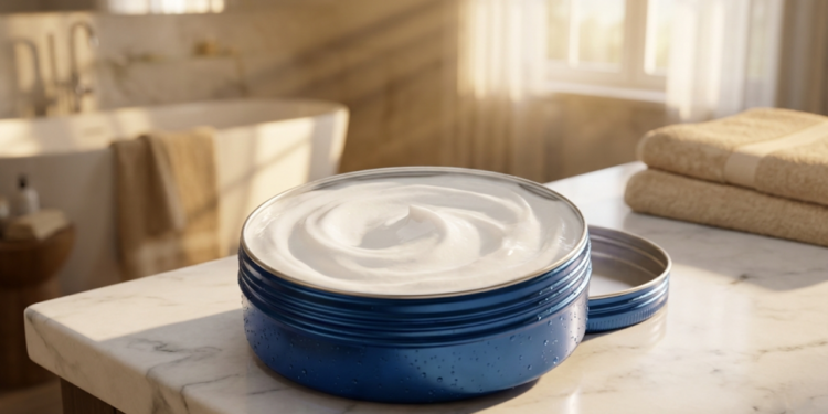 Como usar o creme da lata azul sem pesar na pele e aproveitar todo o potencial