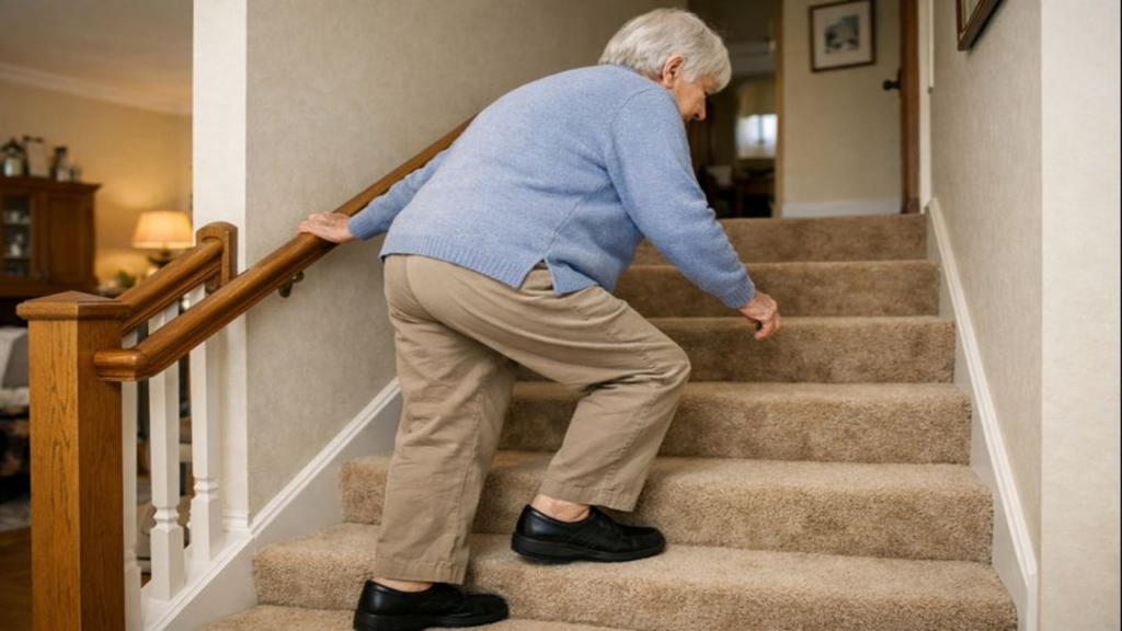 3 exercícios essenciais para fazer e voltar a subir escadas sem sentir dor depois dos 60