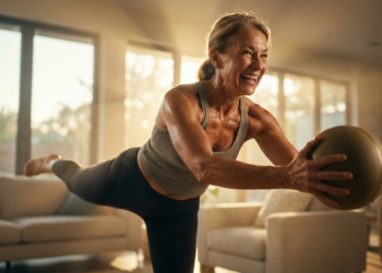 O segredo para manter a independência após os 65, exercícios simples em casa que fortalecem músculos e evitam quedas graves