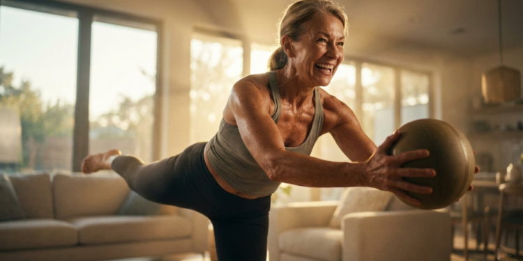 O segredo para manter a independência após os 65, exercícios simples em casa que fortalecem músculos e evitam quedas graves