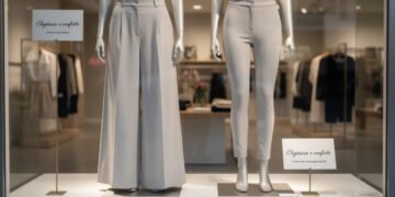 Adeus à calça skinny: modelo europeu mais confortável começa a dominar vitrines brasileiras