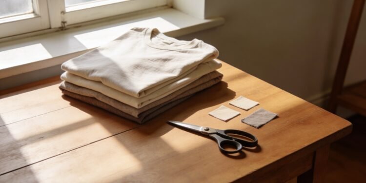 Antes de jogar fora as camisetas velhas, aprenda a transformá-las em panos de limpeza que não soltam fiapos nos móveis