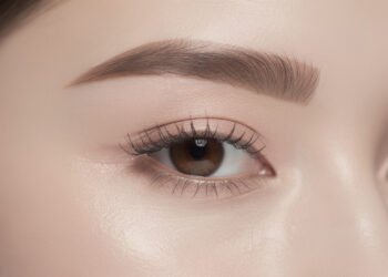 Sobrancelha reta é o novo truque de beleza coreana que faz um efeito lifting facial instantâneo(sem agulhas nem filtro)
