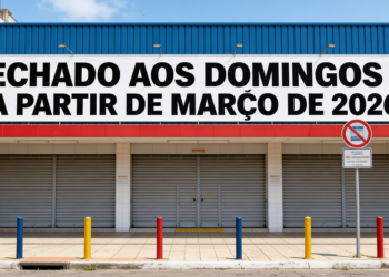 Supermercados funcionam pela última vez aos domingos no dia 22