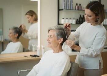 O corte de cabelo perfeito que reduz o aspecto de cabelo ralo nas laterais e ilumina o rosto de mulheres acima de 55 anos