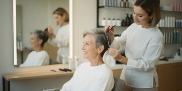 O corte de cabelo perfeito que reduz o aspecto de cabelo ralo nas laterais e ilumina o rosto de mulheres acima de 55 anos