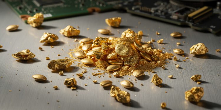 Nunca mais jogue fora esse parelho, ele contém ouro de 22 quilates