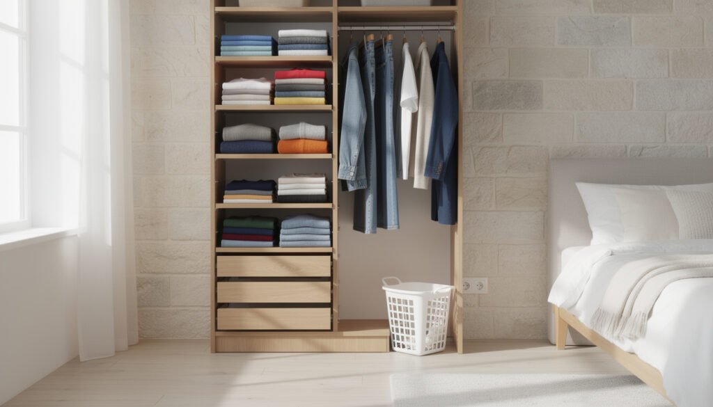 O que significa guardar roupas espalhadas só quando recebe visita em casa, segundo a psicologia