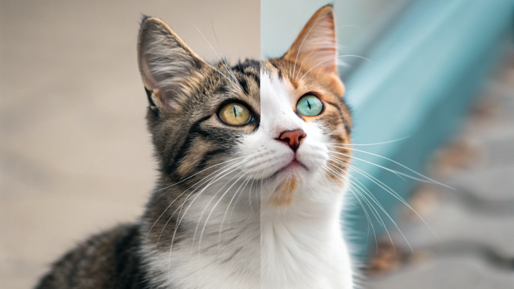 Nem branco nem preto: as cores de gato mais raras que surpreendem até veterinários