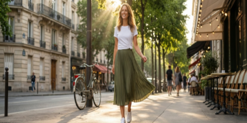 Looks rápidos e elegantes com saias que combinam com tudo do guarda-roupa