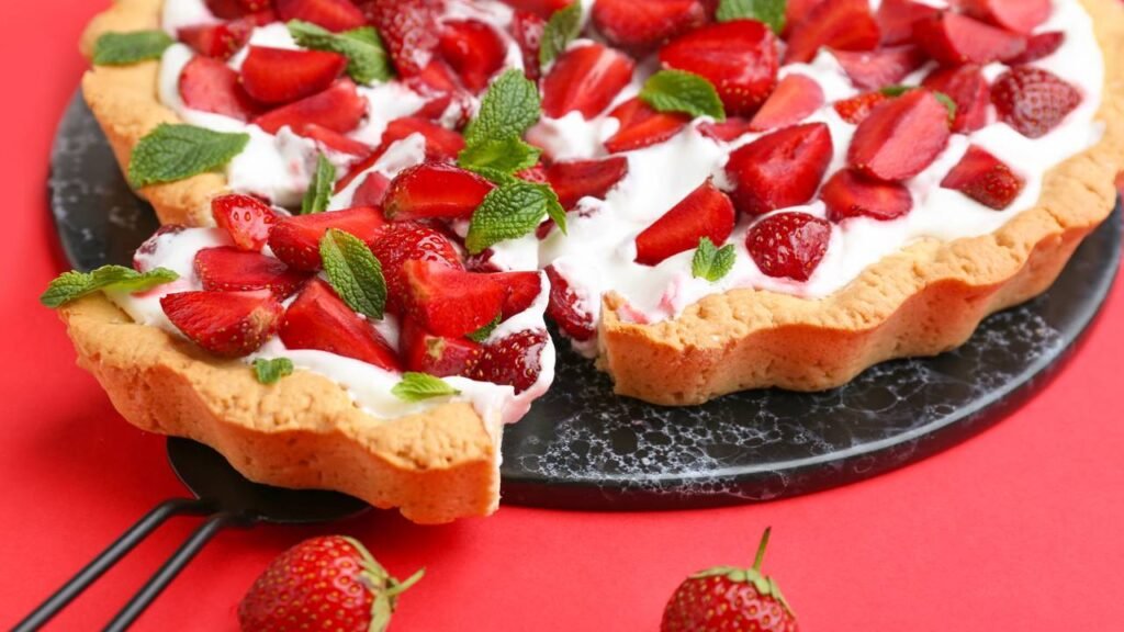 Torta de morango saudável ganha espaço na cozinha