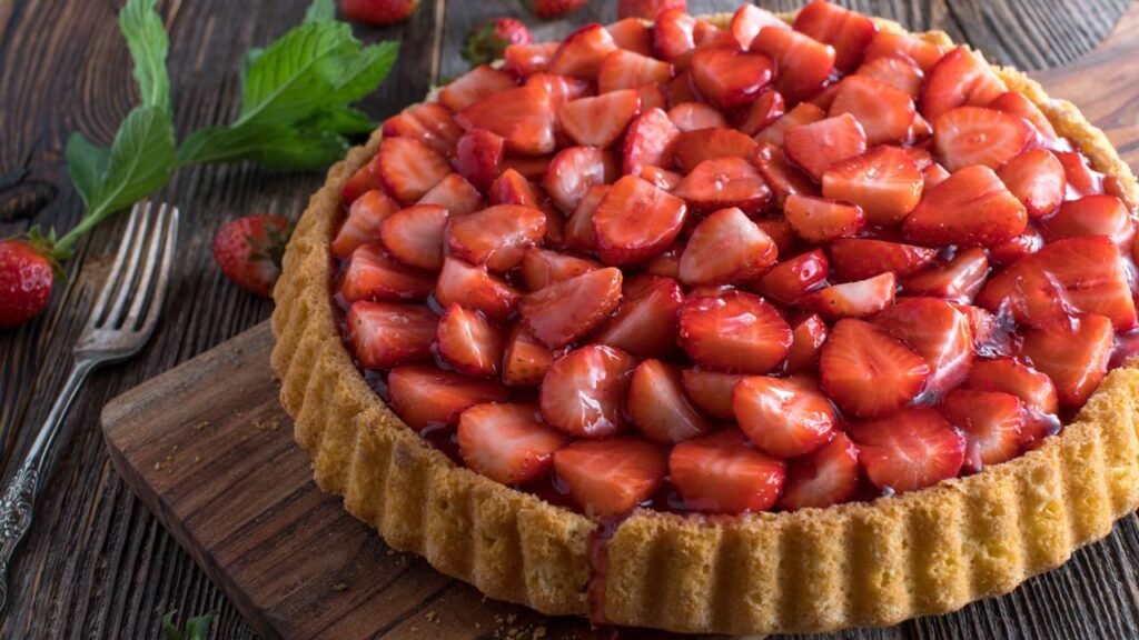 Torta de morango saudável ganha espaço na cozinha