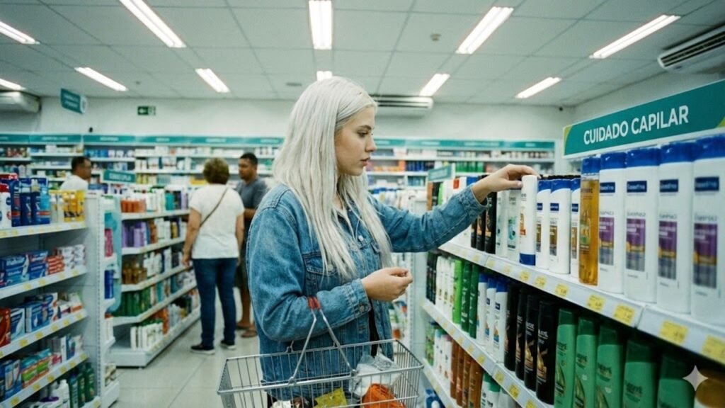 shampoo para cabelo liso