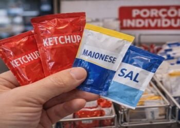 A partir de agosto de 2026, será obrigatório remover os sachês de ketchup, maionese e sal dos restaurantes europeus