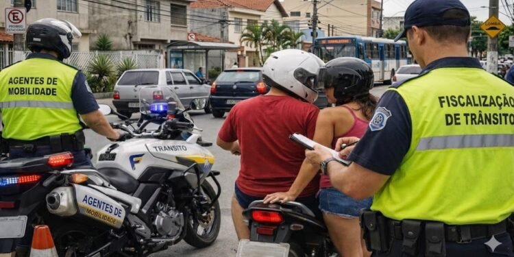 Nova regra já em vigor e proíbe motos com duas pessoas: infração gera multa de R$ 2,1 mil