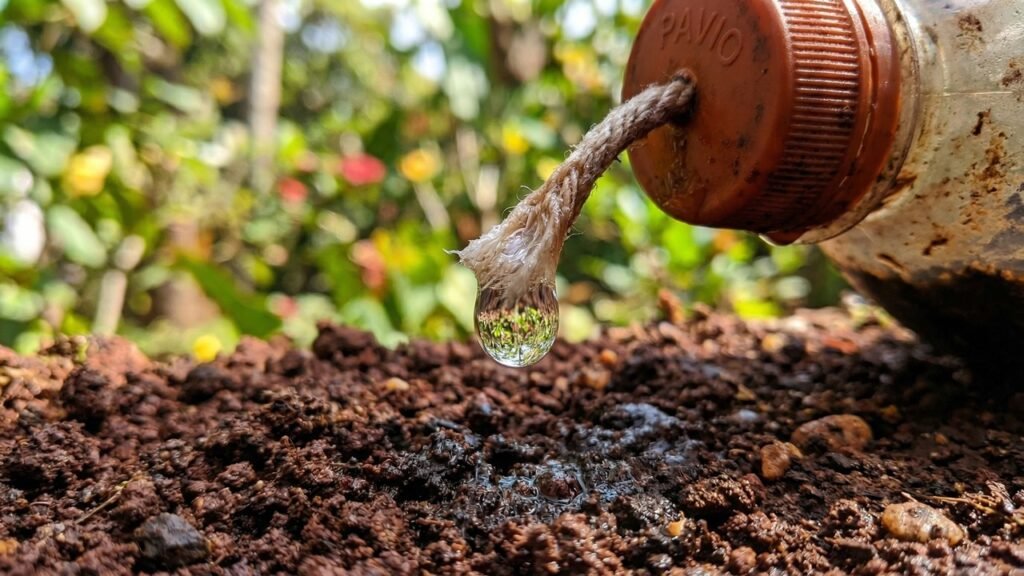 Como fazer um sistema de rega automática para suas plantas utilizando garrafas PET