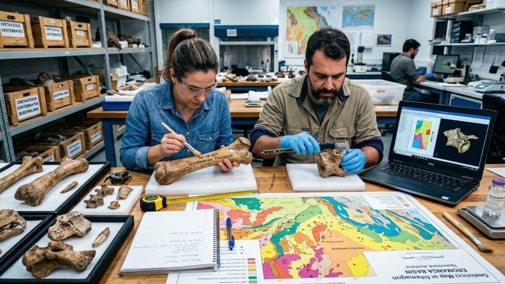 Descoberta de dinossauro predador na Austrália revela pistas inéditas sobre origem dos grandes dinossauros carnívoros