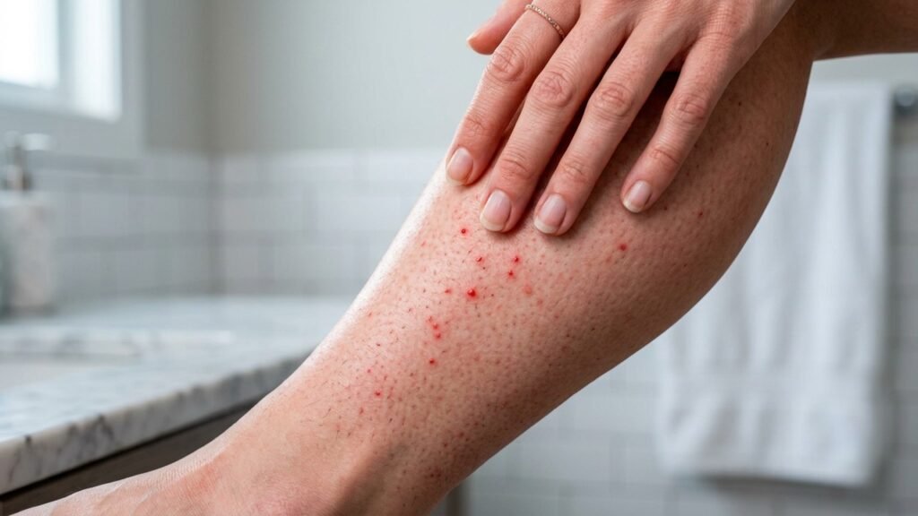 Depilar as pernas parece simples, mas esse erro pode causar ardência e pontinhos de sangue