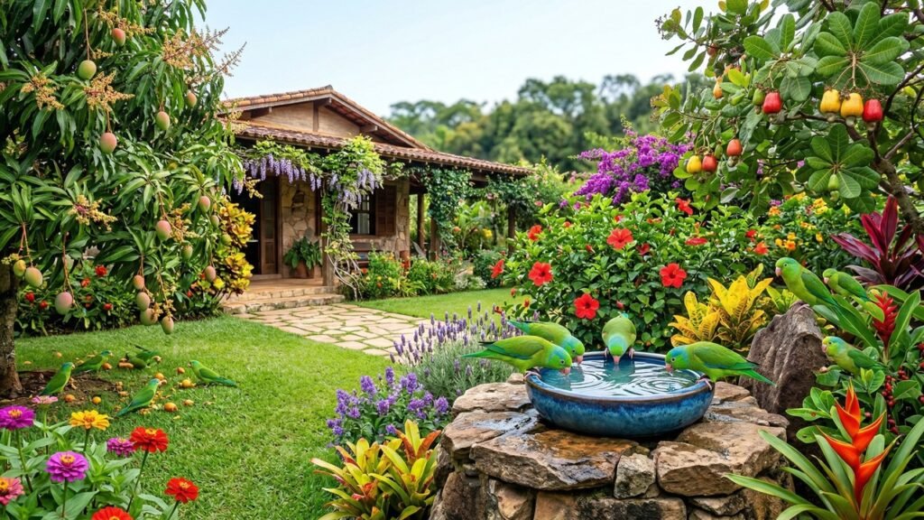 Se você vê periquitos voando perto de casa, seu bairro pode ter uma característica ambiental especial