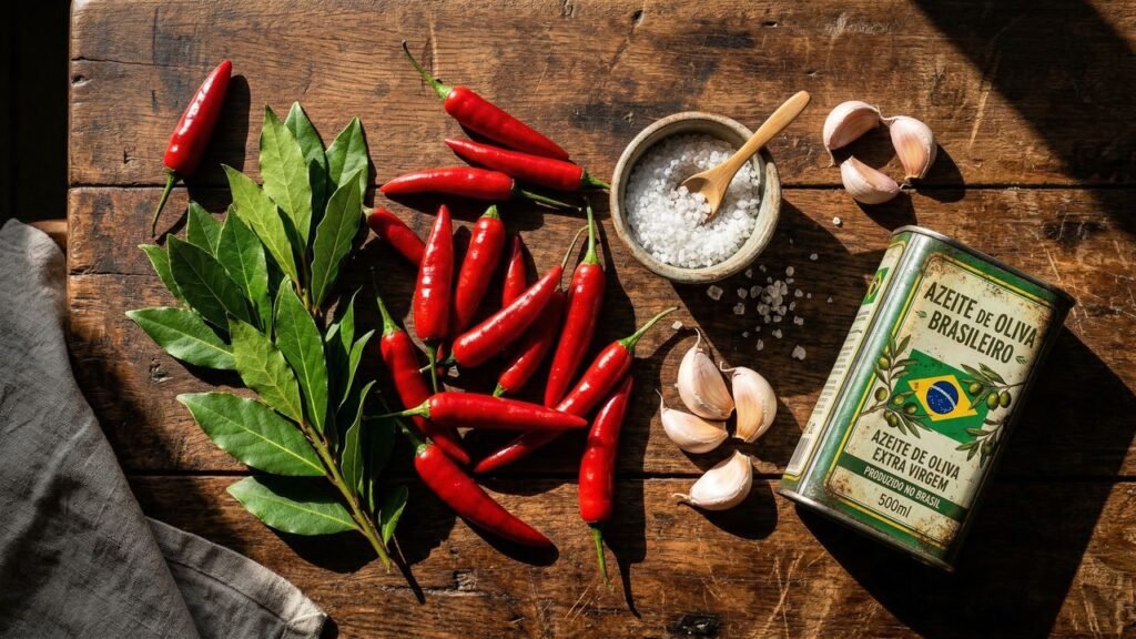 Faça essa conserva de pimenta em azeite e tenha um tempero aromático pronto para usar nas receitas mais especiais