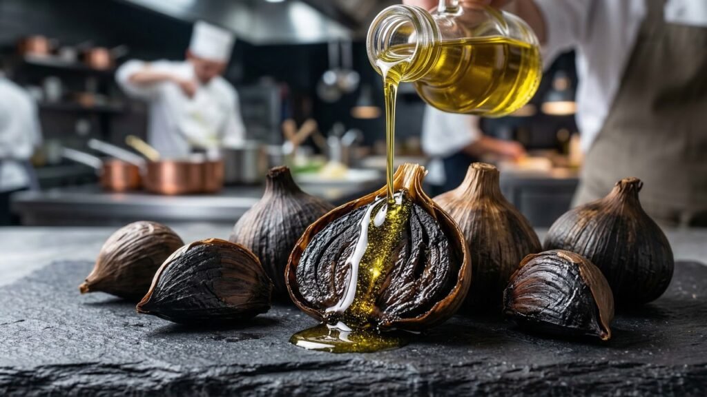 Aprenda a fazer alho negro em azeite: a receita que facilita entradas, massas e pratos especiais
