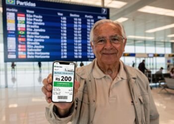Aposentados do INSS podem pagar apenas R$ 200 para voar de avião, mas muitos ainda desconhecem o benefício
