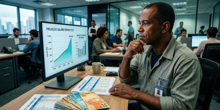 Salário mínimo de 2027 pode ter aumento real acima da inflação: veja o que já se projeta para o novo valor