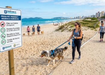 Donos de cachorro recebem alerta sobre nova regra nas praias e podem levar multa se ignorarem