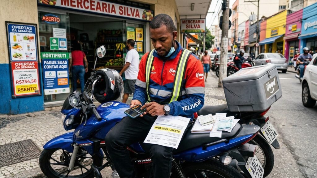Donos de moto podem ficar livres do IPVA em 2026 e medida começa a chamar atenção de trabalhadores
