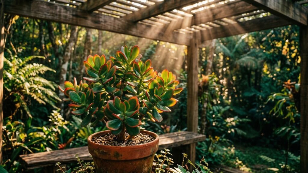 Faça isso com sua planta-jade hoje e veja as folhas ficarem vermelhas naturalmente em poucas semanas