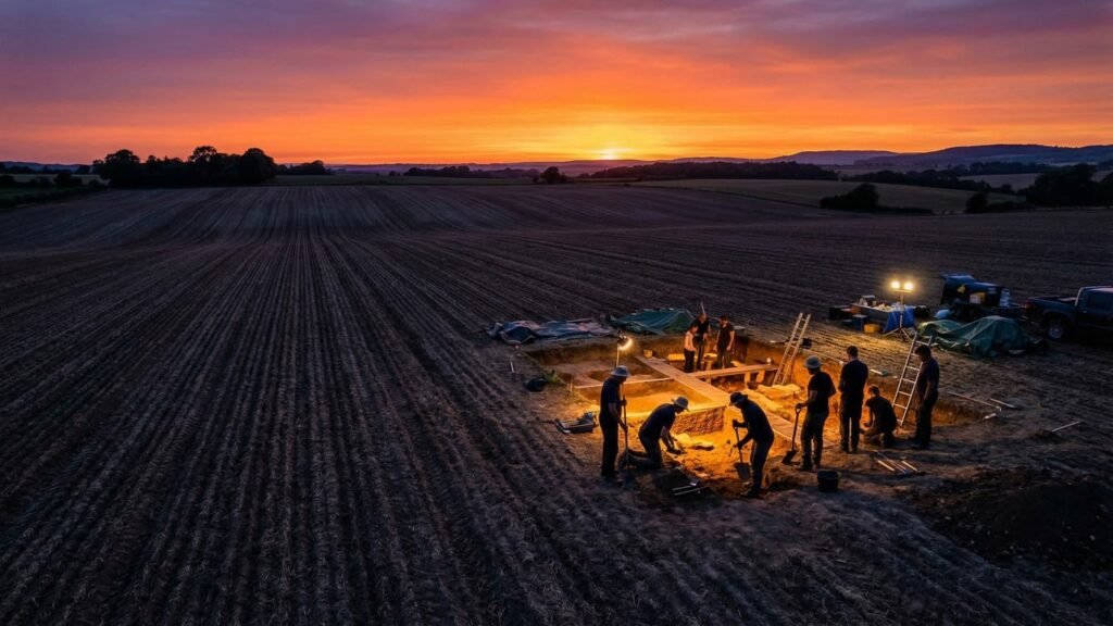 Arqueólogos encontram mais de 500 moedas e lingotes de ouro enterrados há 2 mil anos em campo comum e levantam novas teorias