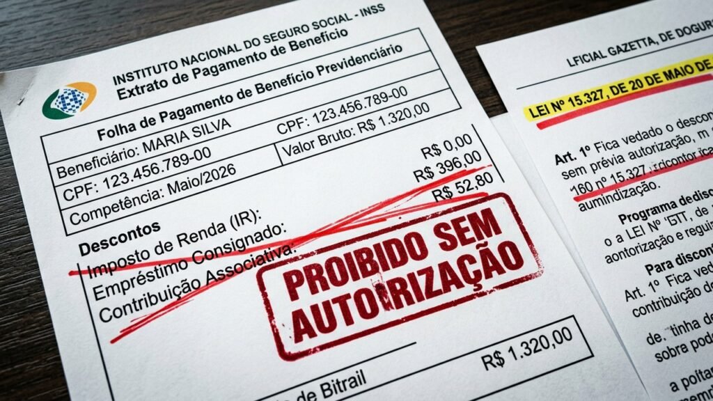 Aposentados enfrentam a maior mudança do INSS com novas regras de descontos e biometria