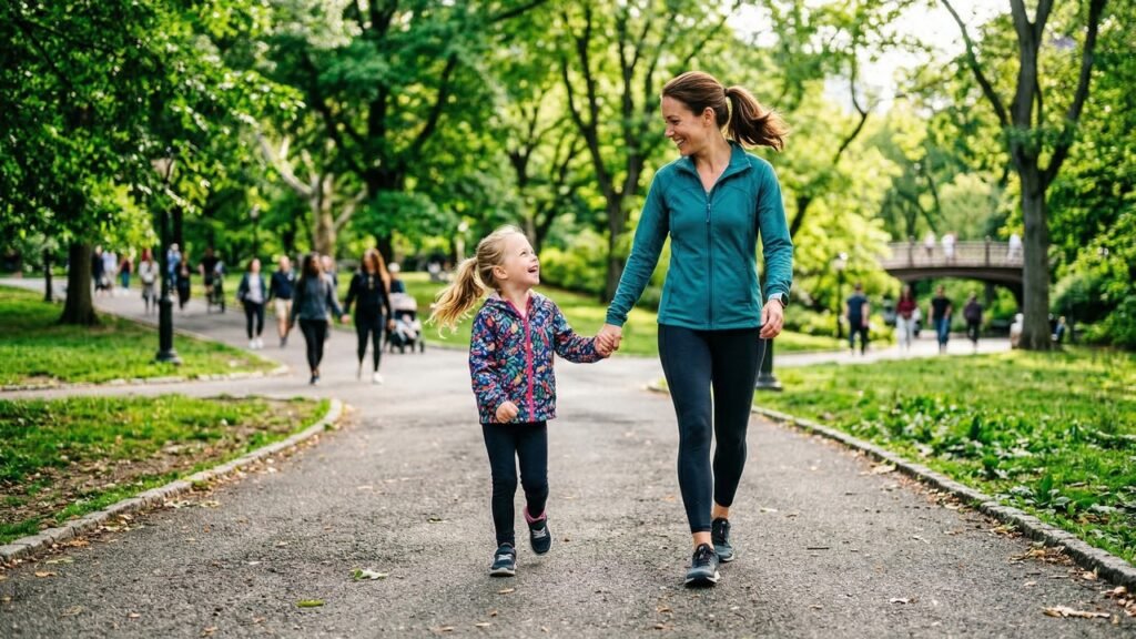 Transforme brincadeiras com as crianças em um momento de exercício físico e aproximação
