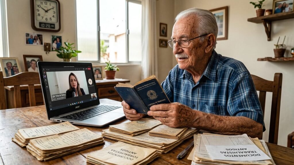 "Esqueci de me aposentar", relata idoso de 92 anos em audiência previdenciária ao pedir benefício do INSS
