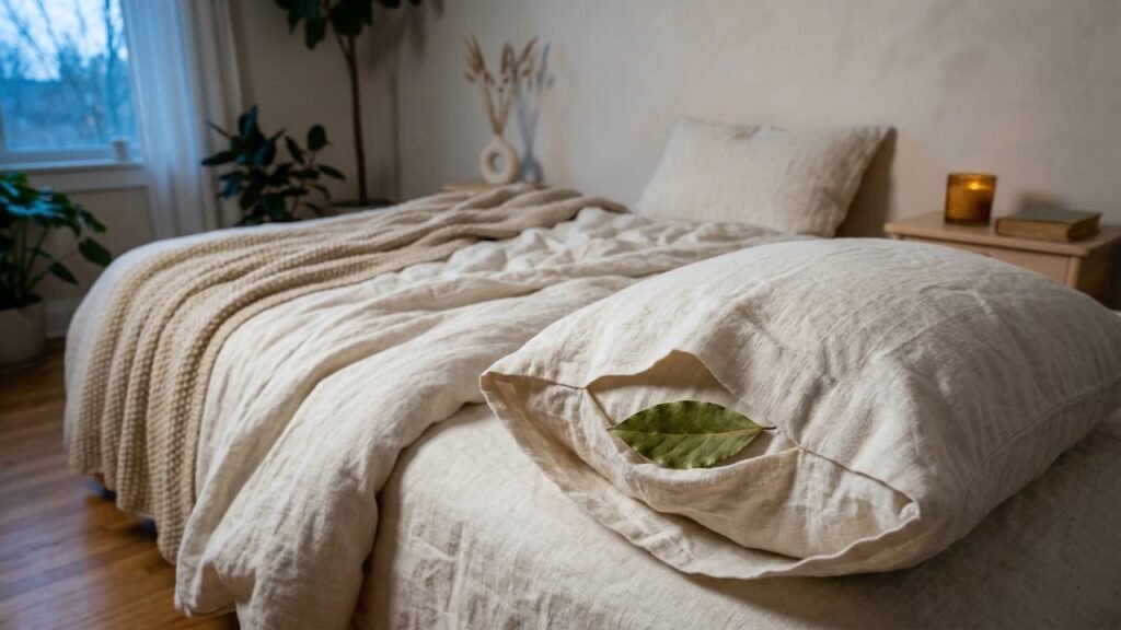 Folha de louro dentro do travesseiro; por que tanta gente está adotando esse hábito antes de dormir