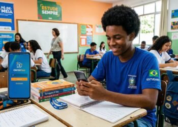 Calendário do Pé de Meia 2026 organiza pagamentos por mês de nascimento e inclui bônus para quem participa do Enem