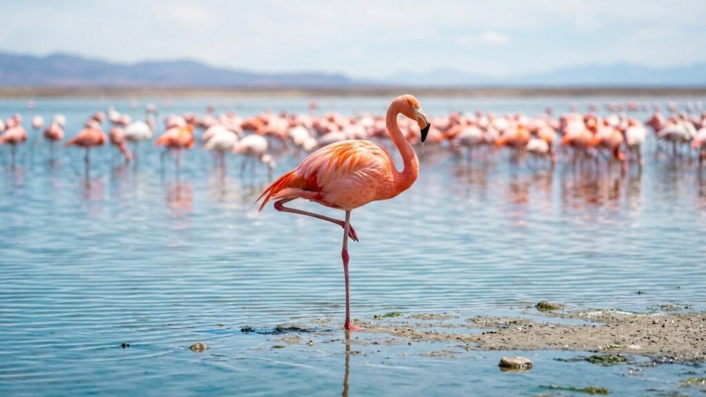 Por que flamingos dormem em uma perna só? A resposta é mais inteligente do que parece