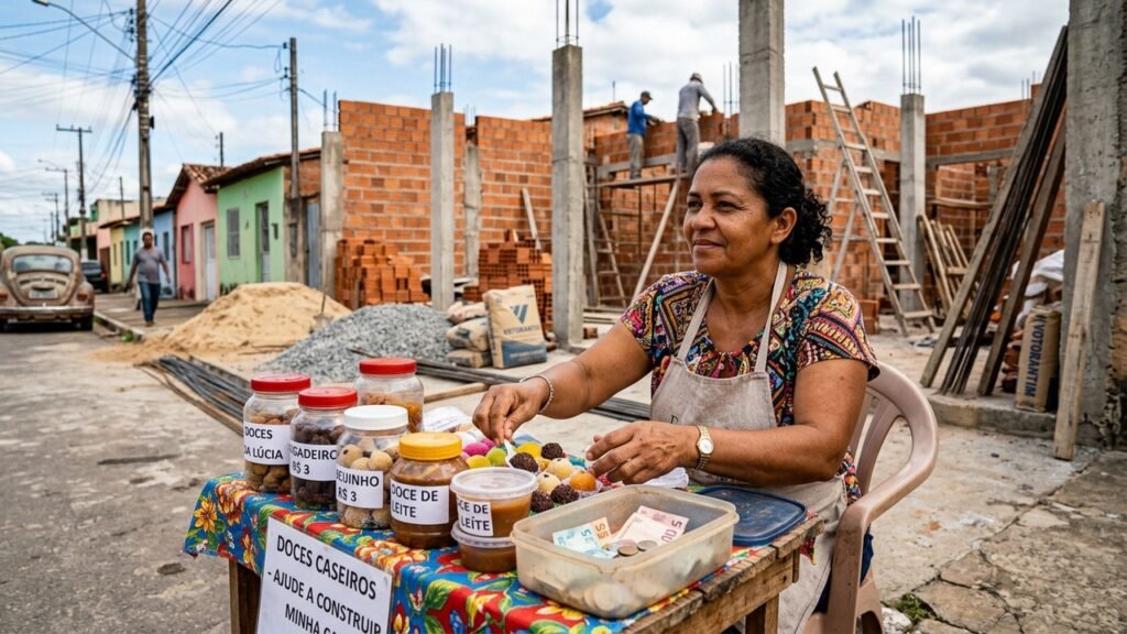 Após gastar R$ 25 mil, mulher descobre que casa foi construída no lote errado: história comove comunidade
