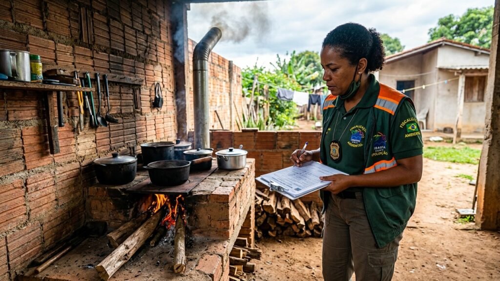 Fogão a lenha pode gerar multa de até R$ 10 mil no Brasil: lei ambiental prevê punição nesses casos