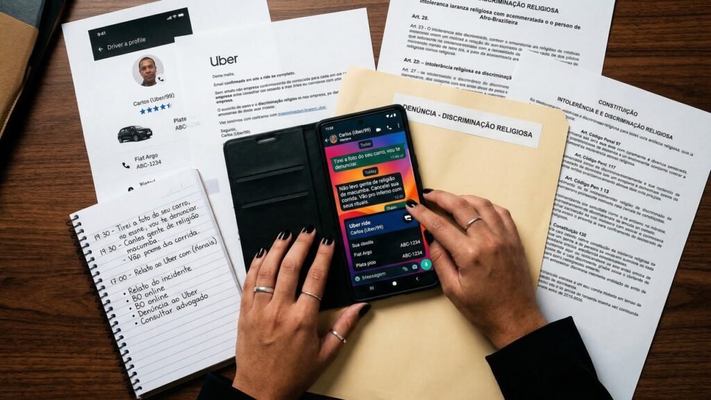 Motorista cancela corrida ao descobrir origem em terreiro de candomblé e Justiça reconhece discriminação religiosa e impõe indenização de R$ 15 mil