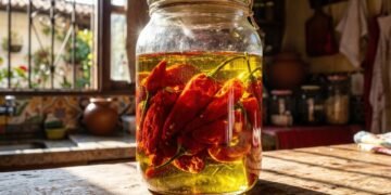 Faça essa conserva de pimenta em azeite e tenha um tempero aromático pronto para usar nas receitas mais especiais