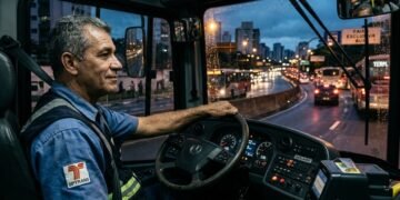 Motorista de ônibus de 56 anos recebe uma pensão vitalícia por invalidez permanente no valor de R$ 11 mil devido a lesões nas costas e no ombro