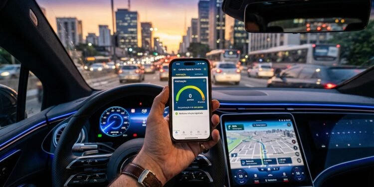 Motoristas entram em alerta com a pontuação da CNH e esse detalhe pode pesar mais do que parece